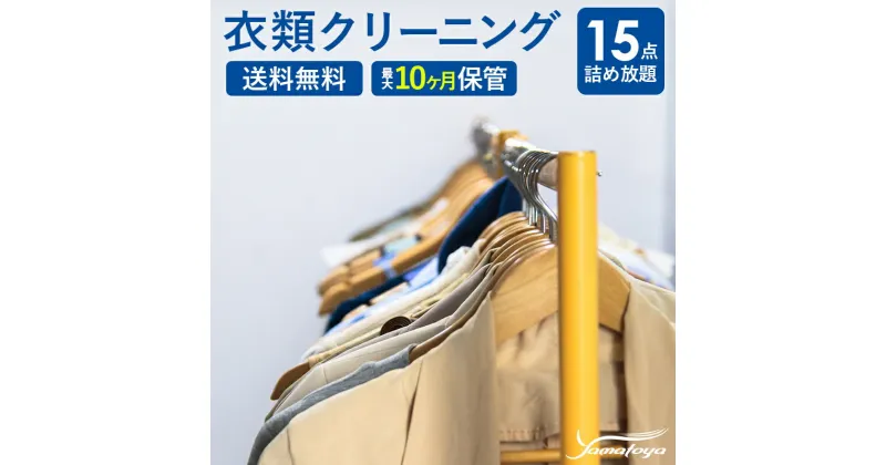 【ふるさと納税】衣類の宅配クリーニング 15点まで 詰め放題 保管付き ハンガー仕上げ 保管付き 送料無料 ダウン ワンピース シミ抜き無料 保管 安い 冬物 預かり 安心 保管あり 撥水加工 防虫 抗菌 除菌 引っ越し おすすめ ヤマトヤクリーニング 糸魚川