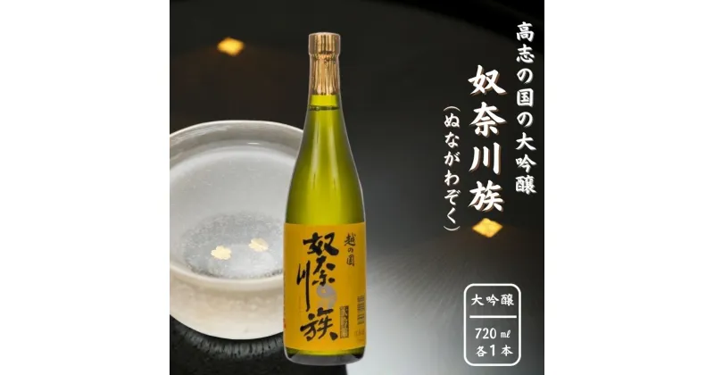 【ふるさと納税】高志の国の大吟醸【奴奈川族（ぬながわぞく）】にいがた 日本酒 大吟醸 淡麗辛口 糸魚川の日本酒 新潟県 田原酒造 雪鶴 越の国 ぬながわ