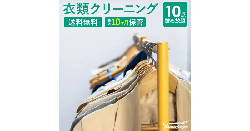 【ふるさと納税】衣類の宅配クリーニング 10点まで 詰め放題 保管付き ハンガー仕上げ 保管付き 送料無料 ダウン ワンピース シミ抜き無料 保管 安い 冬物 預かり 安心 保管あり 撥水加工 防虫 抗菌 除菌 引っ越し おすすめ ヤマトヤクリーニング 糸魚川