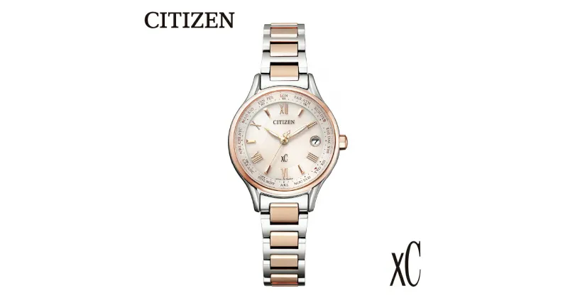 【ふるさと納税】【CITIZEN】 クロスシー EC1165-51W シチズン 腕時計 レディース サクラピンク ライトシルバー 光発電 エコ・ドライブ 防水 デュラテクトプラチナ スーパーチタニウム 球面サファイアガラス メーカー保証 新潟県 妙高市