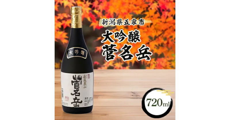 【ふるさと納税】大吟醸菅名岳　720ml【1203670】