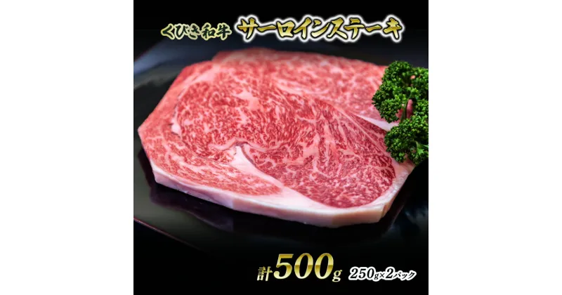 【ふるさと納税】【にいがた和牛】くびき和牛　サーロインステーキ(250g×2枚) 上越市 牛肉 和牛