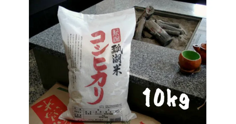 【ふるさと納税】【令和6年産新米】新潟産 コシヒカリ「瓢湖米」10kg(5kg×2袋)