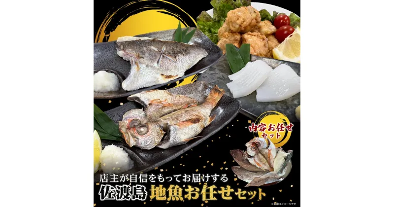 【ふるさと納税】店主が自信をもってお届けする佐渡地魚詰合せセット | 魚介類 水産 食品 人気 おすすめ 送料無料