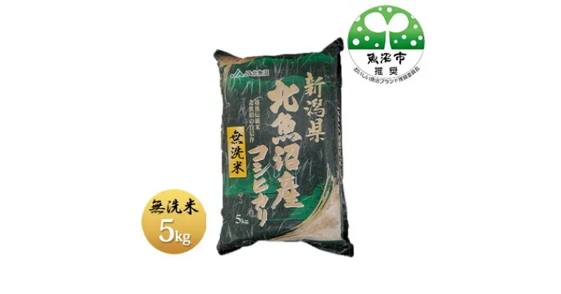 【ふるさと納税】令和6年産 魚沼産コシヒカリ　無洗米　5kg　お米・コシヒカリ　お届け：10月より随時発送