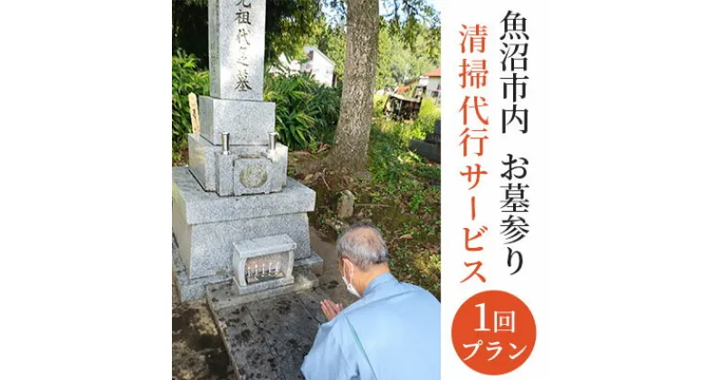 【ふるさと納税】お墓参り・清掃代行サービス1回プラン（実施期間：5月～10月）　チケット・お墓参り・清掃代行サービス