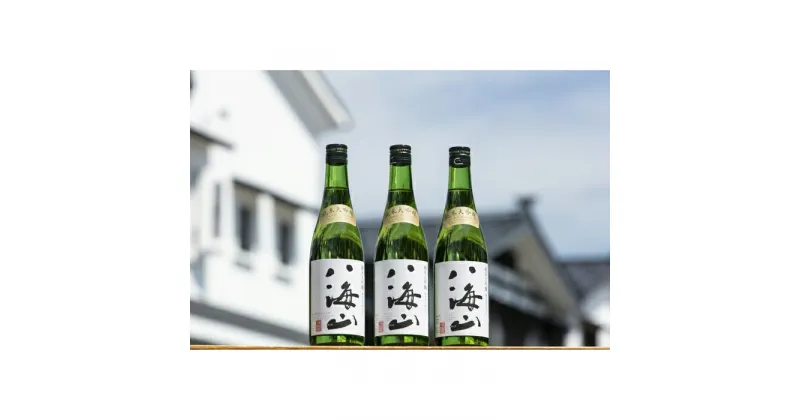 【ふるさと納税】酒 日本酒 セット 3本 × 720ml ( 八海山 純米大吟醸 ) 越後の名酒 | お酒 さけ 人気 おすすめ 送料無料 ギフト