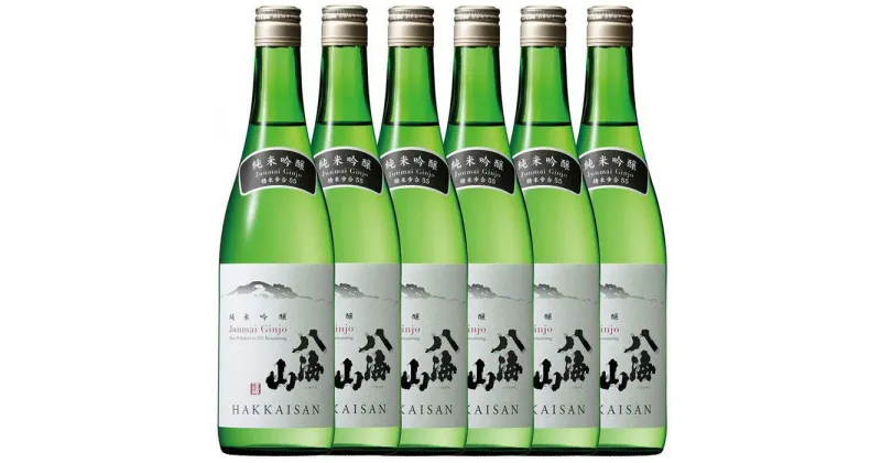 【ふるさと納税】酒 日本酒 セット 6本 × 720ml ( 八海山 純米吟醸 ) | お酒 さけ 人気 おすすめ 送料無料 ギフト