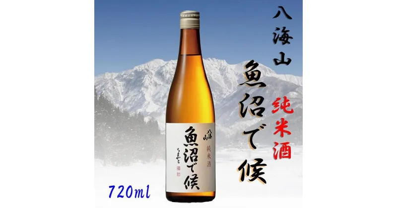 【ふるさと納税】酒 日本酒 純米酒 八海山 魚沼で候 1本 × 720ml | お酒 さけ 人気 おすすめ 送料無料 ギフト