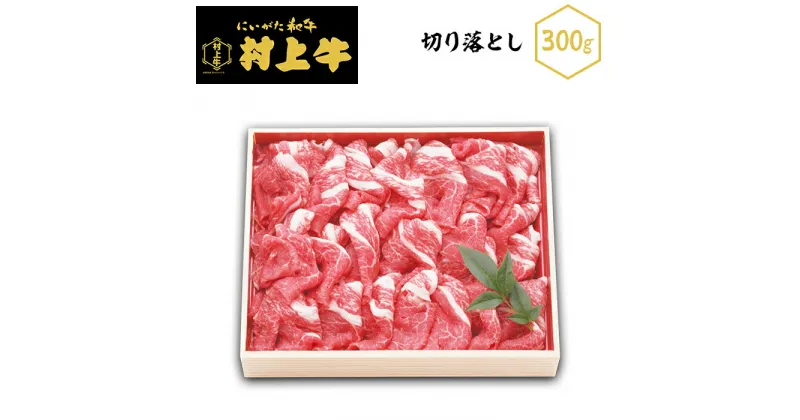 【ふるさと納税】肉 23-16黒毛和牛【村上牛】切り落とし300g