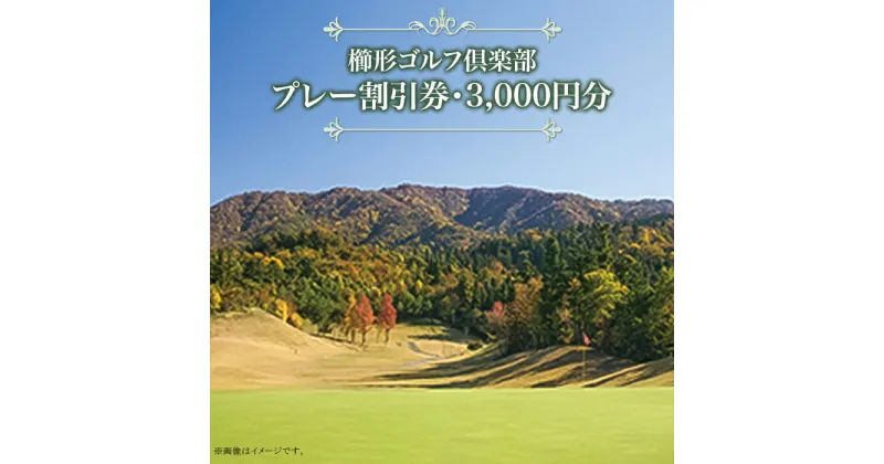 【ふるさと納税】40-01櫛形ゴルフ倶楽部（プレー割引券・3,000円分）