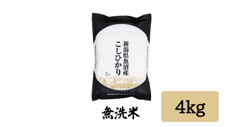 【ふるさと納税】 令和6年産 「雪蔵仕込み」 無洗米 4kg 【湯沢産コシヒカリ】南魚沼産 こしひかり