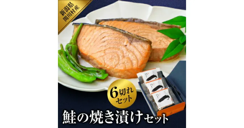 【ふるさと納税】鮭の焼き漬けセット(2切入×3袋)【配送不可地域：離島】【1390419】