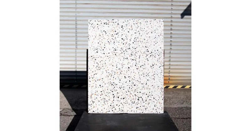 【ふるさと納税】テラゾー 天板 中サイズ 1000mm×800mm×35mm(70kg)　家具 セメント コンクリート 富山市 鳥居セメント工業 | 家具 セメント コンクリート 富山市 鳥居セメント工業 インテリア ファニチャー 雑貨 日用品 人気 おすすめ 送料無料