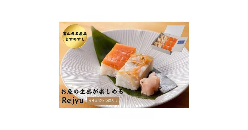 【ふるさと納税】Rejyu（レジュウ）＜ます＆ぶり 12個入り＞ | 食品 加工食品 魚 お魚 さかな 人気 おすすめ 送料無料