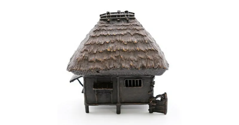 【ふるさと納税】[高岡銅器]葛屋香炉（くずやこうろ）　工芸品 民芸品 香炉 インテリア 香り 合掌集落の香炉