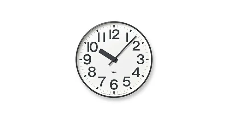 【ふるさと納税】RIKI PUBLIC CLOCK / （WR22-07）　 民芸品 工芸品 伝統技術 インテリア 渡辺力 公共時計 デザイン 親しみ易さ 重視 ホームユース 文字盤