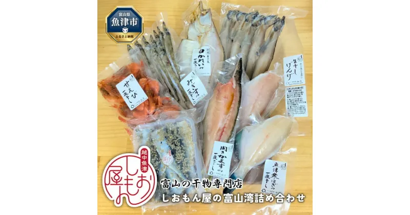 【ふるさと納税】富山の干物専門店 しおもん屋の富山湾詰め合わせ ハマオカ海の幸