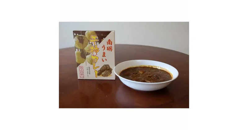 【ふるさと納税】南砺うまい干し柿カレー(辛口)