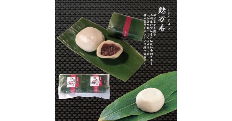 【ふるさと納税】【ギフト用】加賀生麩処 茶庵　【麩万寿（ふまんじゅう）10個入 詰め合わせ】